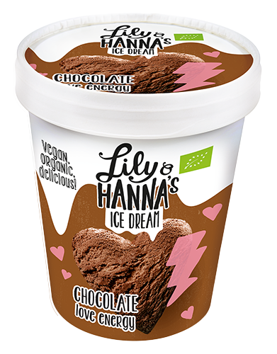 Lily & Hanna's Chocolate love energy bio & raw 110ml